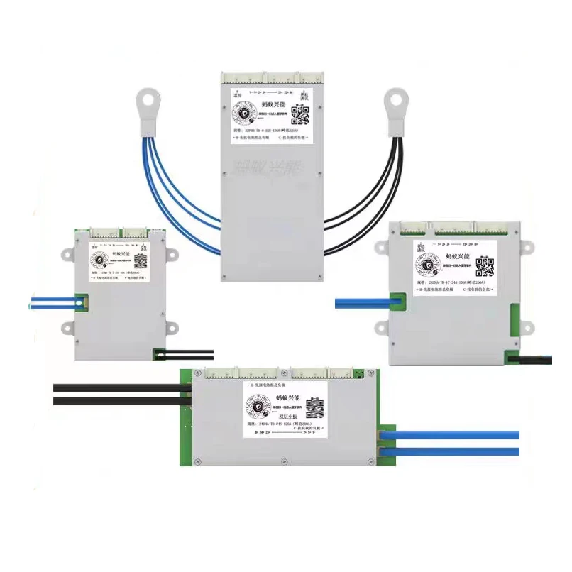 ANT smart BMS board 3-4S 7-16S 8S 8-20S 8-22S 10-24S 10-32S13-18S 17-24S 40A-300A peak 900A Lithium battery management system