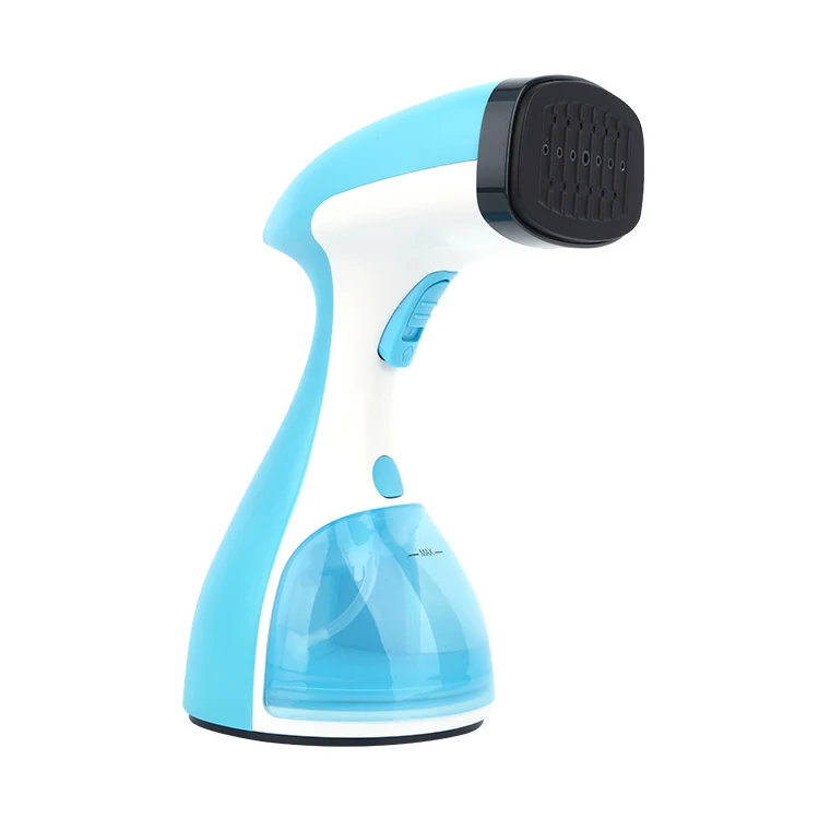 High pressure electric portable handy clothes steamer brush 2 in 1 vertical and flat ironing
