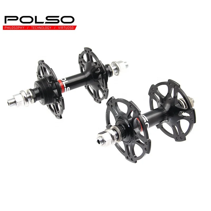 FH004 POLSO  New Product  O.L.D100/120mm  Aluminum Alloy V-brake  F20 R24H  CP Steel Shaft Core Hub
