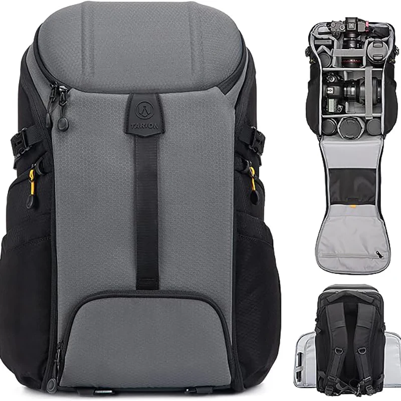 Бесплатный образец оптовая продажа профессиональный рюкзак для камеры DSLR сумка дорожных фотографий с дождевиком