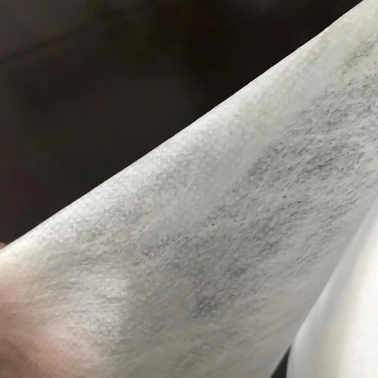 OEKO biodegradable PLA spun-bonded non woven fabric roll eco-friendly raw material for diaper sanitary napkins
