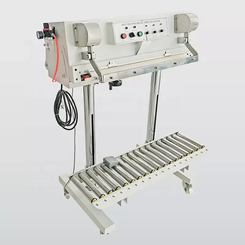 Vertical Pneumatic Large Max.750mm Plastic Bag Polythene Sealing Machine