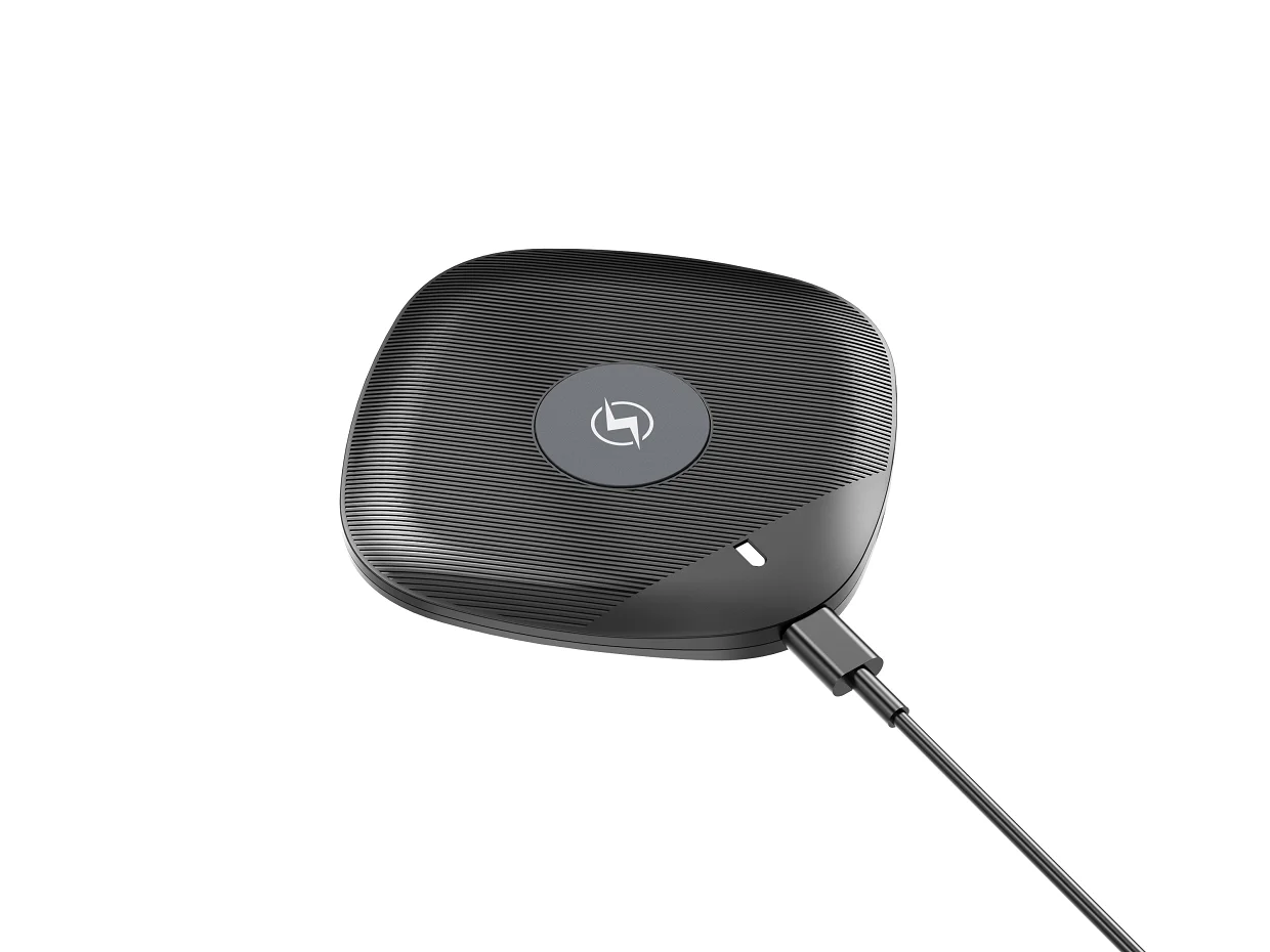 15w Fast charging magnetic mobile phone holders stand Qi chargers with usb cables luminous glass wireless charger