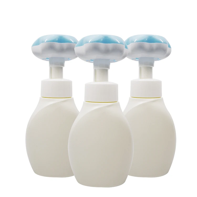 Flower Soap Dispenser Newest Factory Hand Wash 300ml Liquid Soap bottle with Flower Shaped Foam Hand Sanitizer