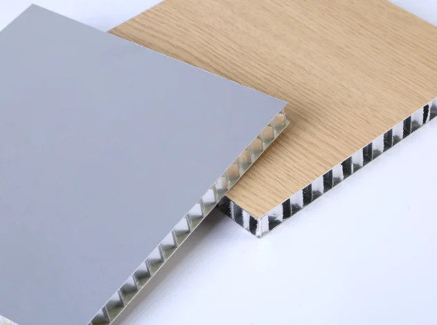 Factory Price Wood Grain Transfer Aluminum Honeycomb Composite Panel for Building Materials for House Construction