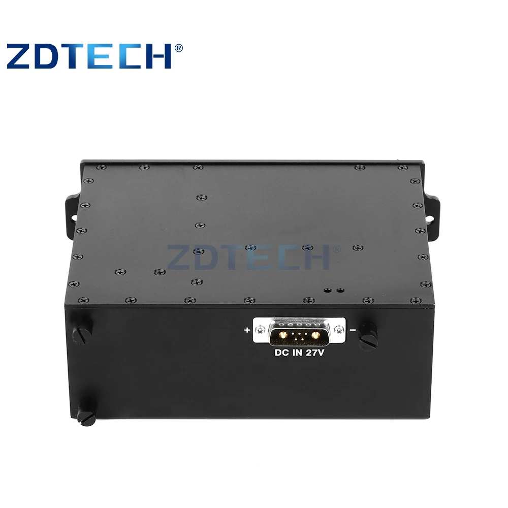 20-6000MHz 100W power amplifier module  DDS Signal function generator with heat sink for UAV jammer