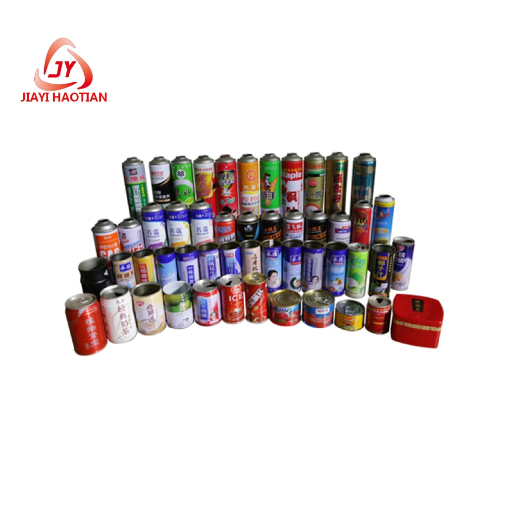 Manufacturer 300ml Empty refillable aerosol spray can from lvhua factory with Metal Tin Can
