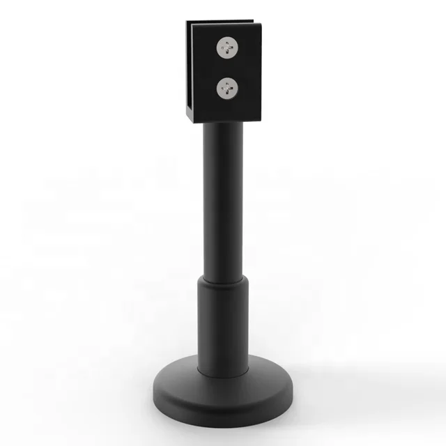 Cubilox 6063 Bathroom Toilet Partition Cubicle Hardware Support Foot Panel Holder Manufacturer Aluminum Public Toilet Systems