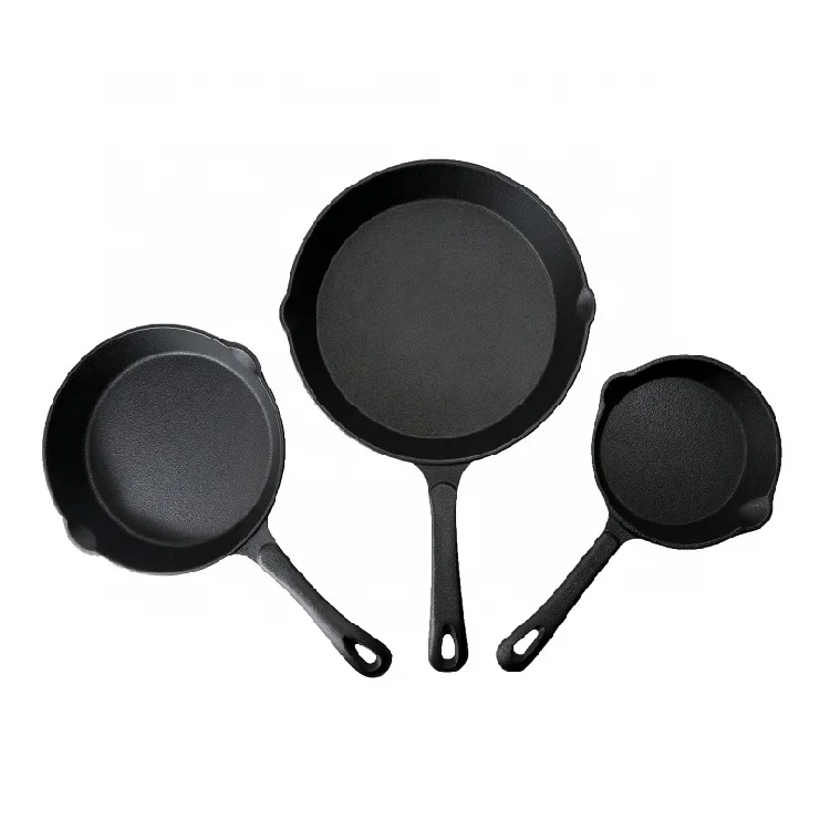 Camping Square Pre-Seasoned Cast Iron Induction Grill And Griddle Frying Pan