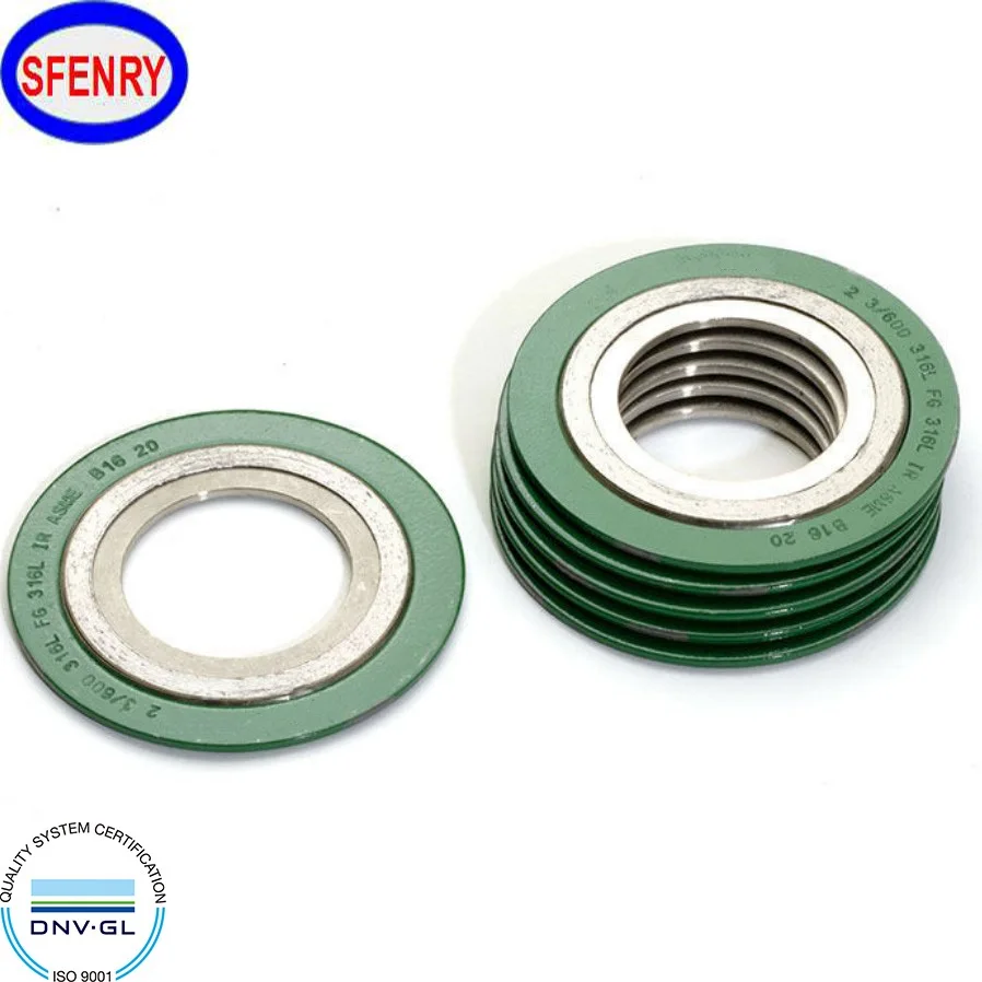 Спиральная Прокладка Sfenry ASME B16.20 из нержавеющей