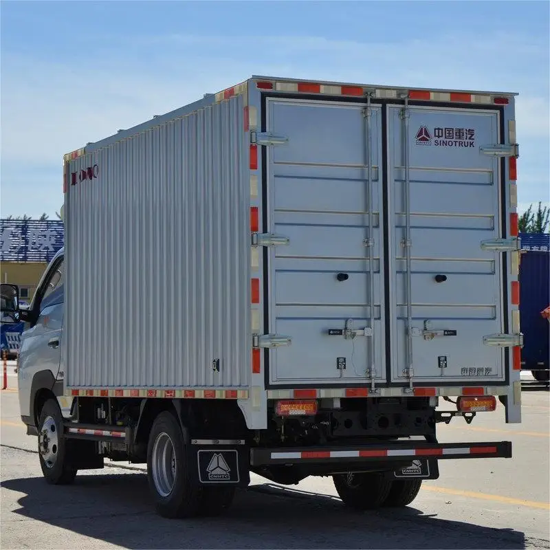 Light Duty 10tons 5tons 6Wheel  4x2 Small van Cargo Trailer Trucks for sale