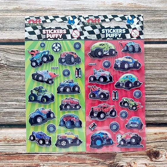 3D Animals Bear Puffy Stickers for Kids Cute 3D Water Stickers for Scrapbooking DIY Phone Diary
