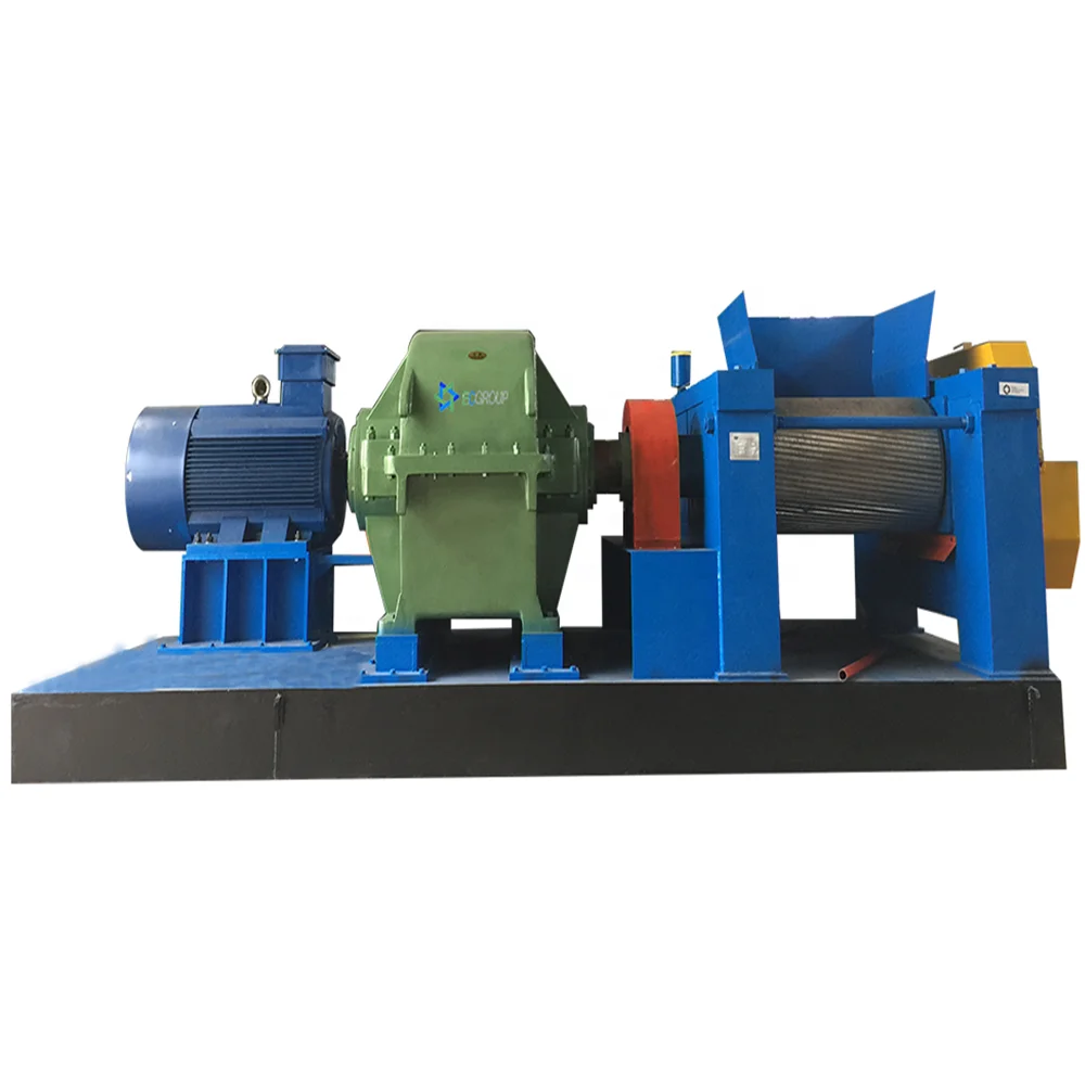 High poductivity waste tire recycling machine tire cutting machine for processing tire