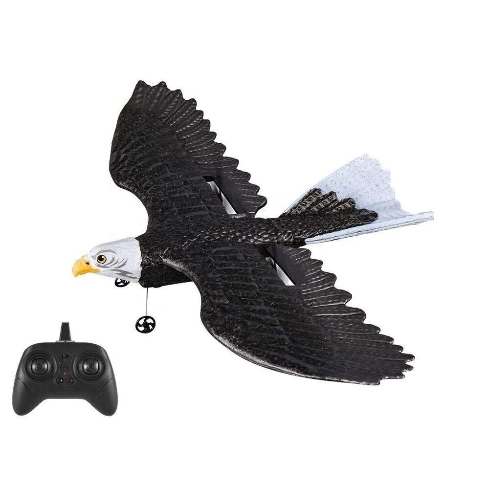2.4G EPP 2 Channel RC Foam Plane Toys Glider Airplane Light Remote control eagle toy RC Flying Bird Airplanes  Fly Eagle Glider
