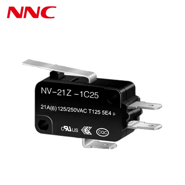NNC micro switch NV-16Z-1C25  hinge lever 16A 21A 125v/250v for home application