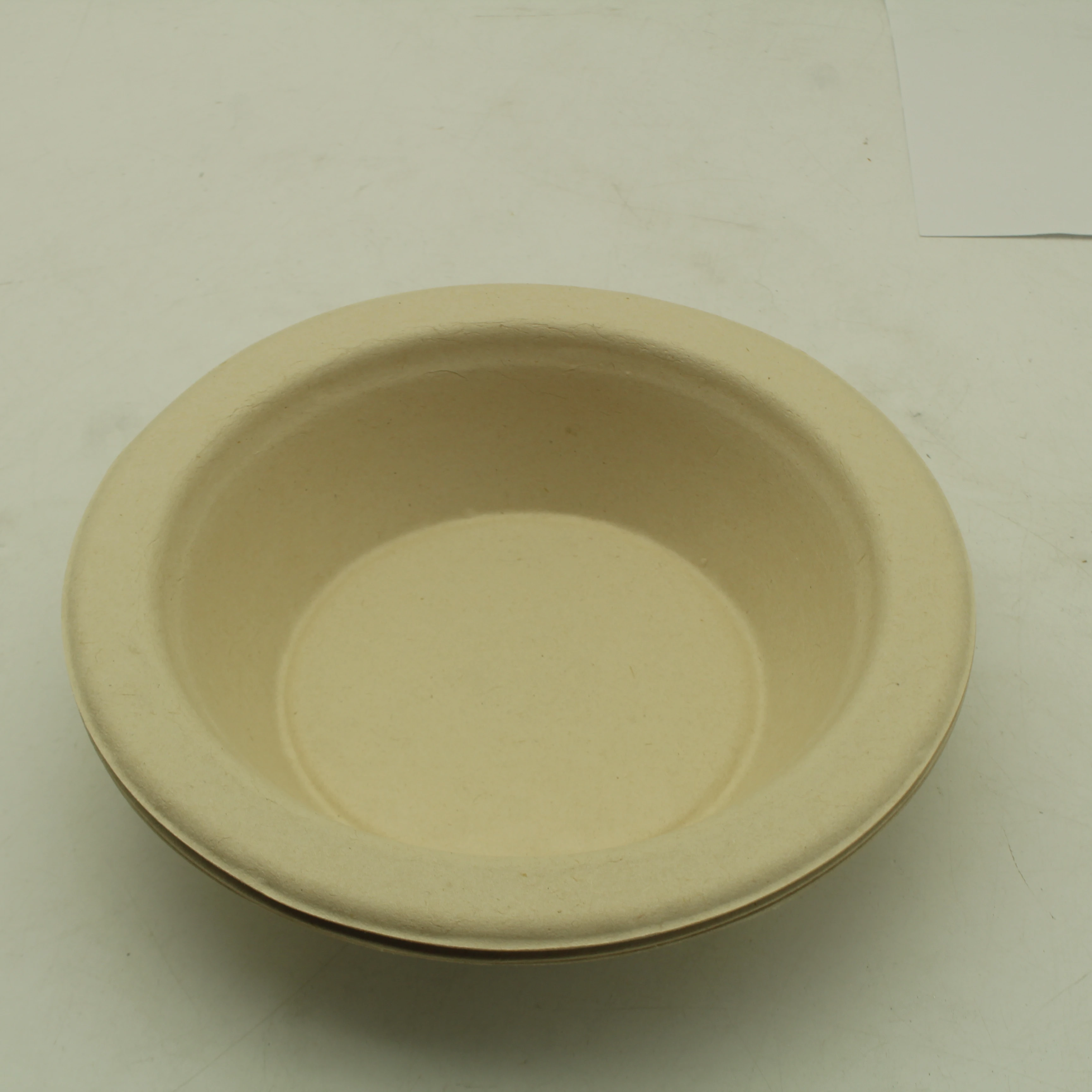 Factory Custom Wet Pressed Pulp Bowl Cereal Degradable Bowls Rice Bowls For Kitchen Disposable Tableware Set