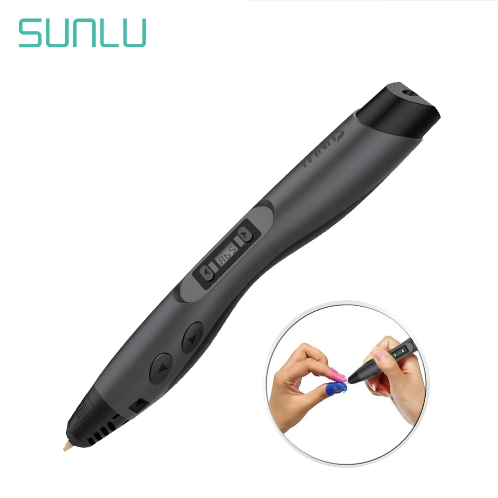 Educational toys 3d digital pen 3 d printing pen drawing printing with lcd screen