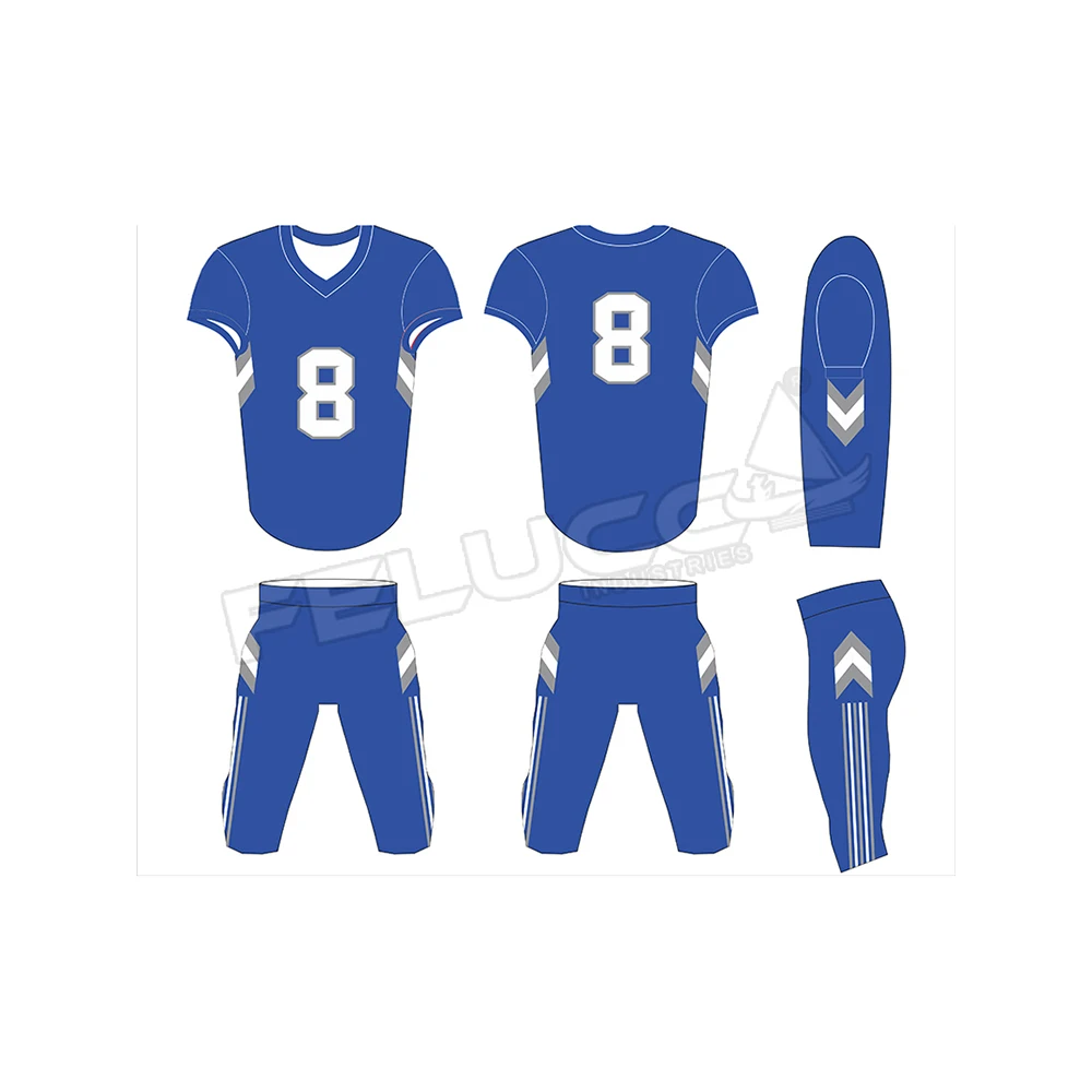 Высококачественная удобная спортивная одежда без рукавов форма для американского футбола