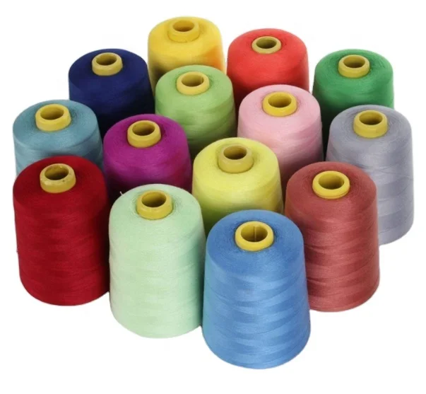 Colorful  100% Polyester Quilting Sewing Embroidery Thread 20/3 30/3 40/3 210/3 40/2 150/3
