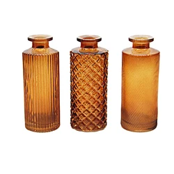 terrarium glass vase with  home decoration  colour acrylic vase  for home decor vase