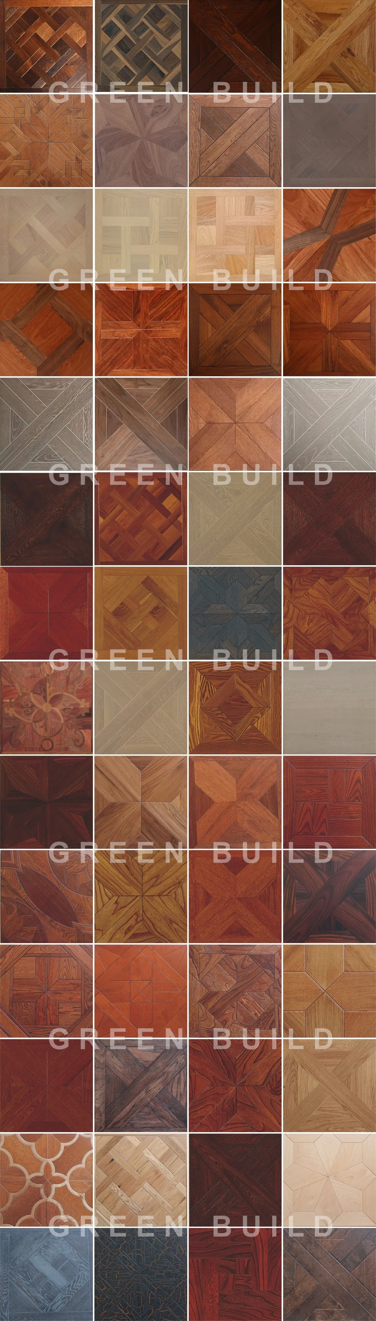 Office mosaic medallion floor patterns
