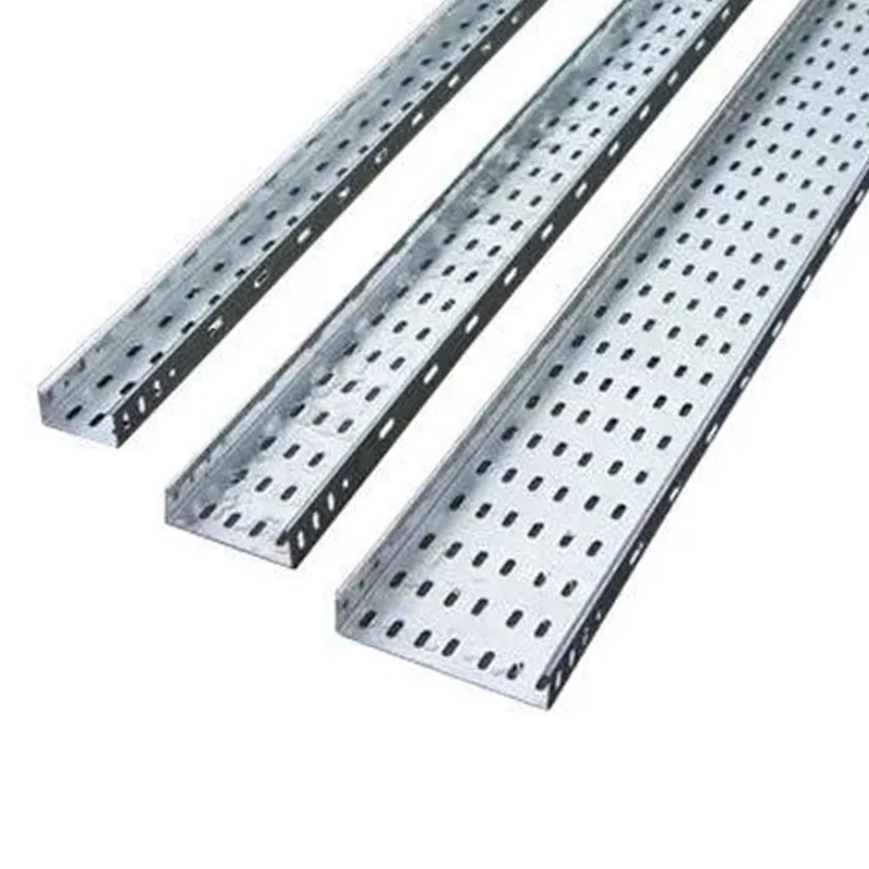 Galvanized Steel Cable Management Tray Hotel Solar Energy Project Hospital School Cable Tray System Metal Building Materials