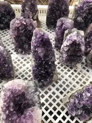Wholesale natural high quality crystal stones amethyst geode for decoration