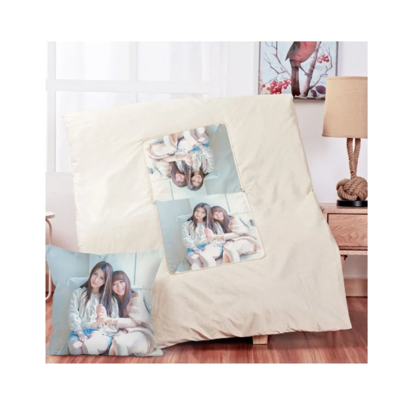 Photo Customized Throw Pillow Quilt Custom Made DIY Double Sided Car Office Sofa Lunch Break Quilt Cushion Decorative pillows