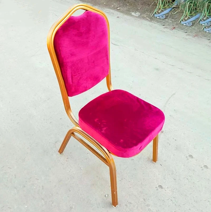 Modern Accent Metal Furniture Conference Salon Church Chairs Wedding Banquet Hotel Chair