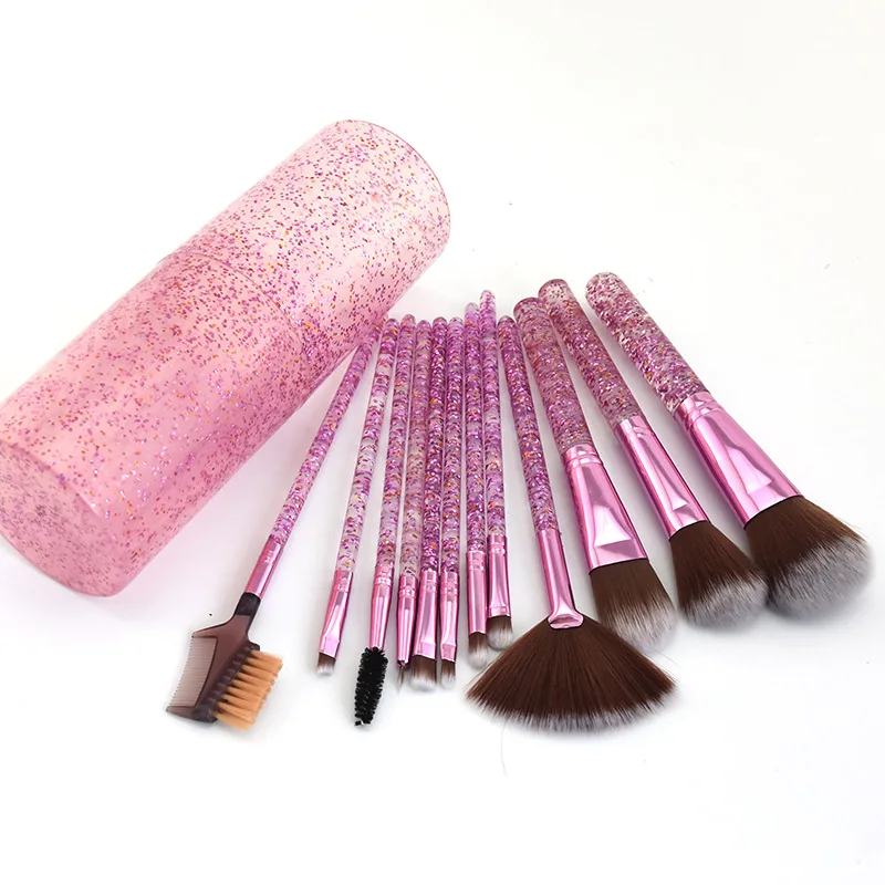 Private label goat hair makeup brush professional concealer eyebrow eyeshadow high quality new make up brushes style