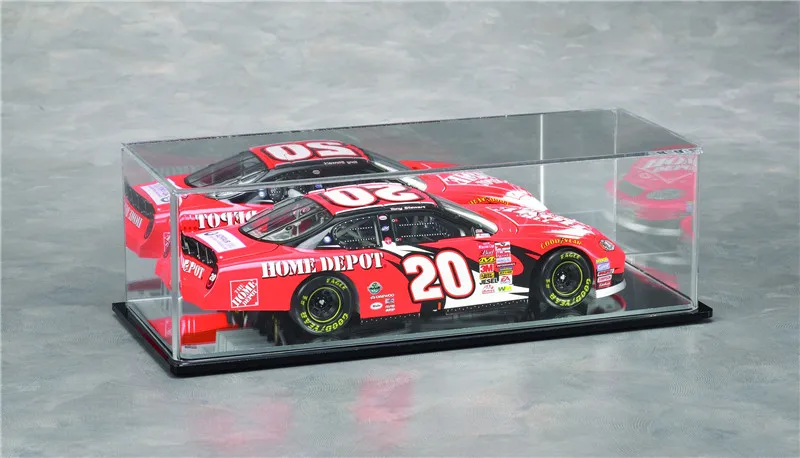 Custom Clear Plastic Diecast Car Display Showcase Cabinet For Collectors,1:18 Scale Acrylic Model Car Display Case Wholesale