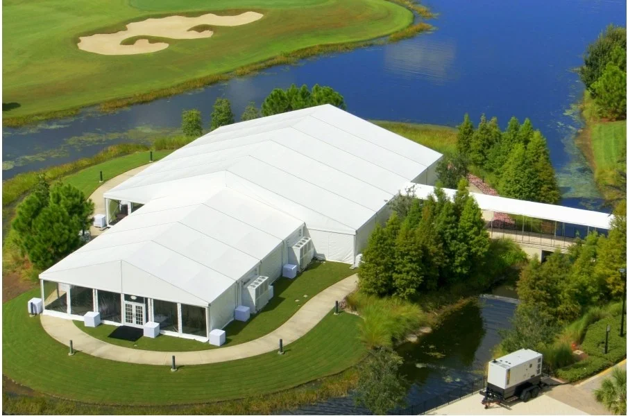 High quality large aluminum out door white frame wedding party tents for events outdoor 20x20