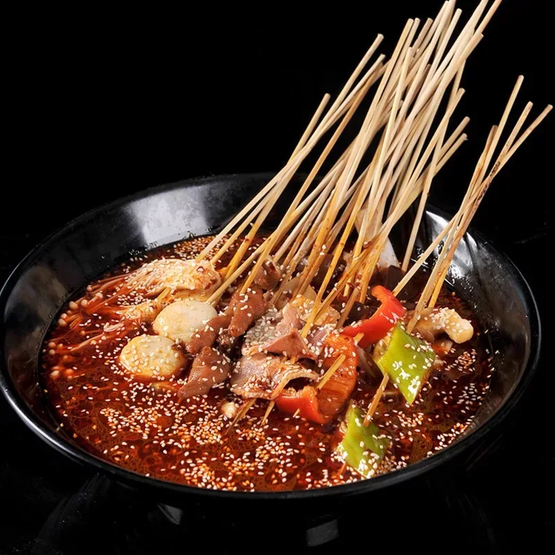 Custom Bamboo Skewer,Disposable Barbecue Sticks 12-75 cm,Wooden Skewers BBQ Tools,Marshmallow Roasting Stick