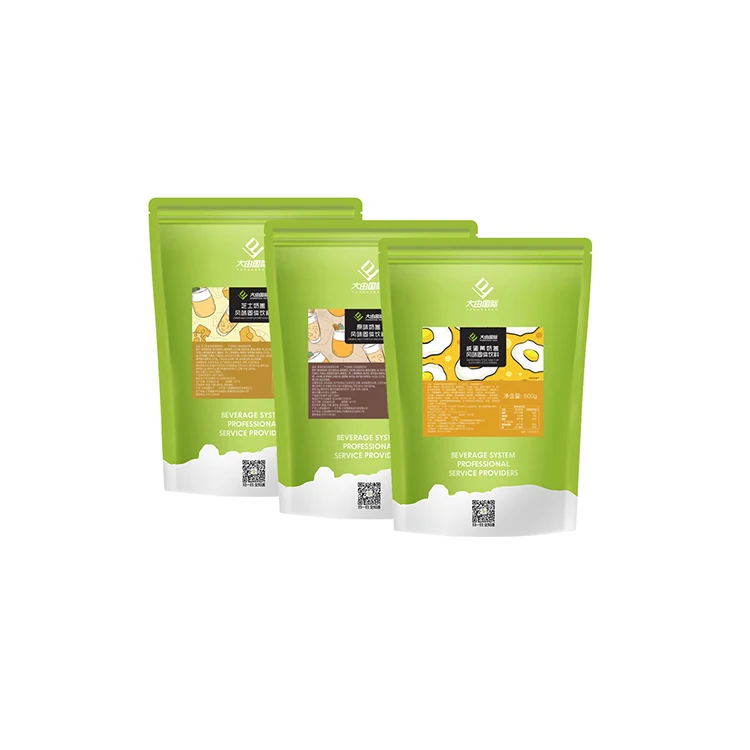 Cheese cover powder milk tea ingredients Kerry high quality salty flavor milk powder topping Milk Cover Powder