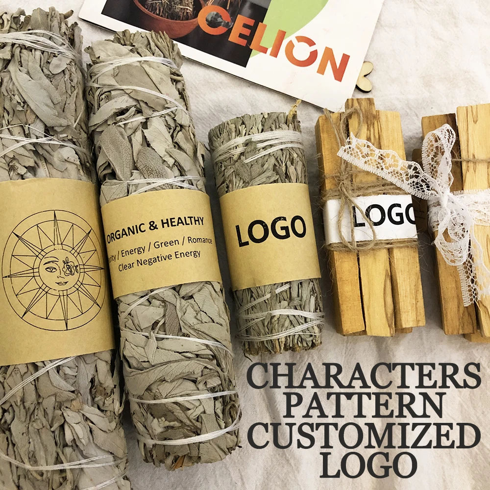 CELION Factory Sale High Quality Natural Holy Wood Stick Sandalwood Palo Santo Incense Sticks PERU