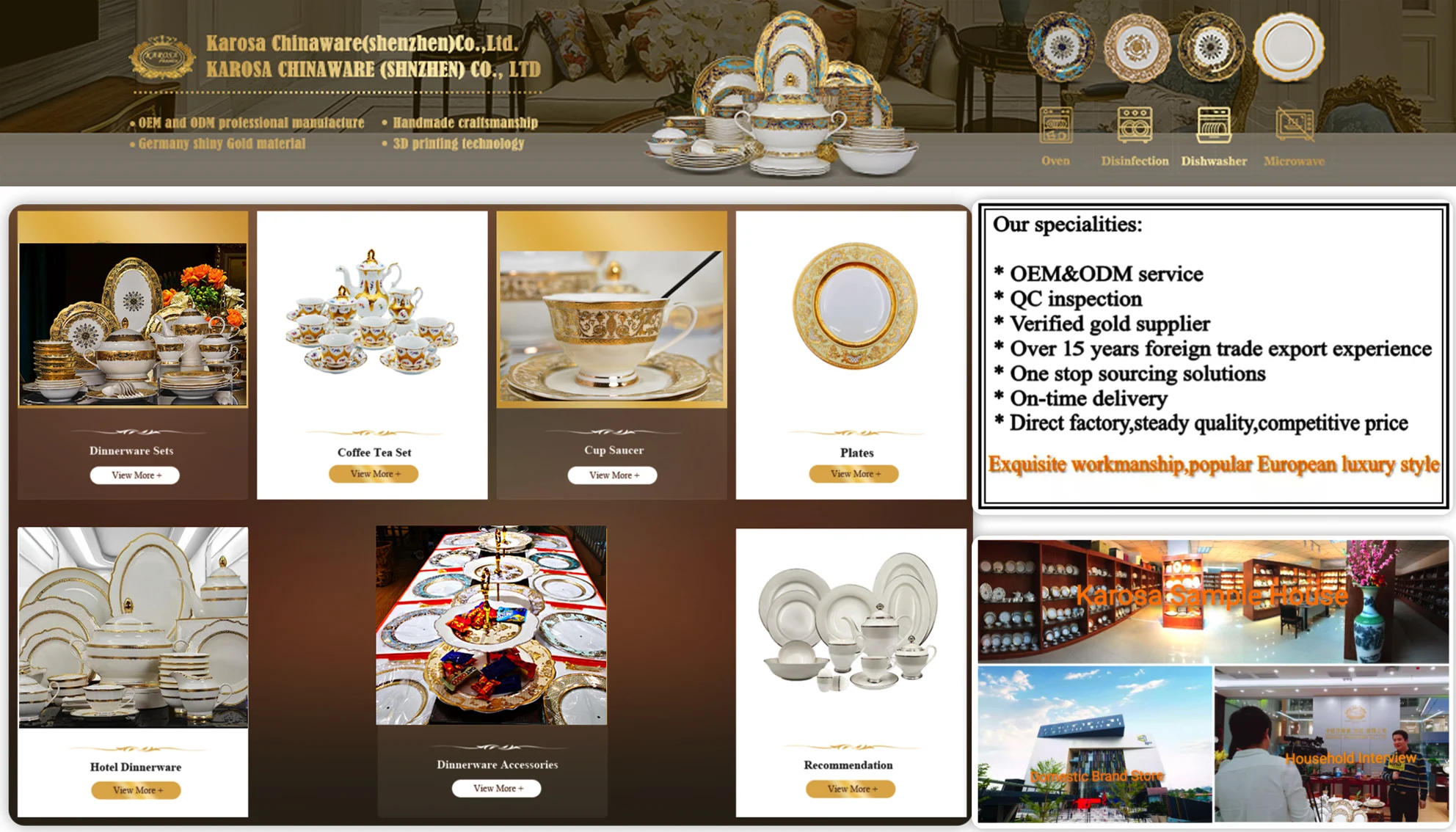 New popular 12pcs classical 200cc 6 cups  with 6 saucers wonderful tea coffee set gold rim pattern dishwasher safe