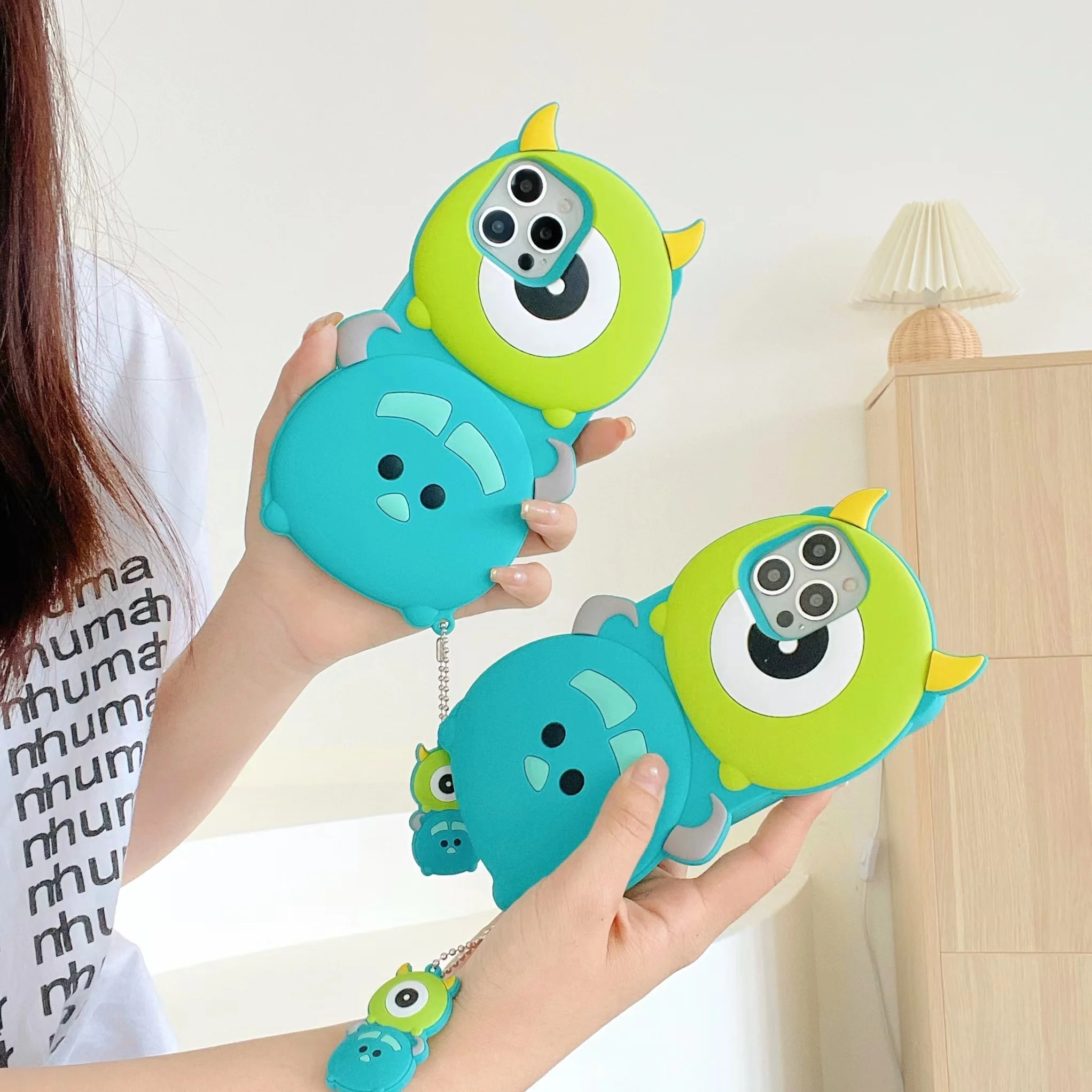 For iPhone 13 Pro New Arrival 3D Designed Creative Silicon Mobile Phone Case