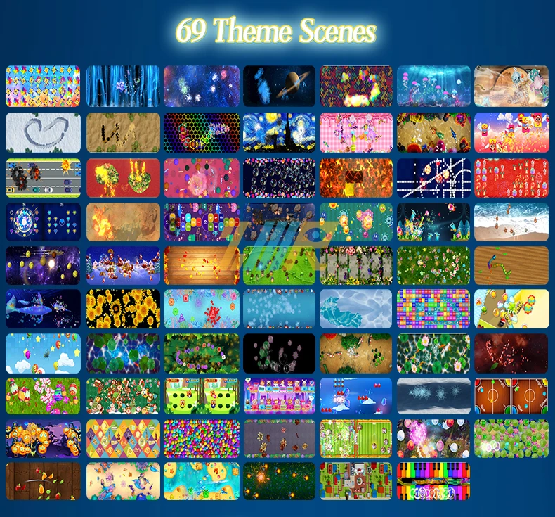 interactive floor tiles game Floor projector interact With 69 game scenes magic interactive floor projection game