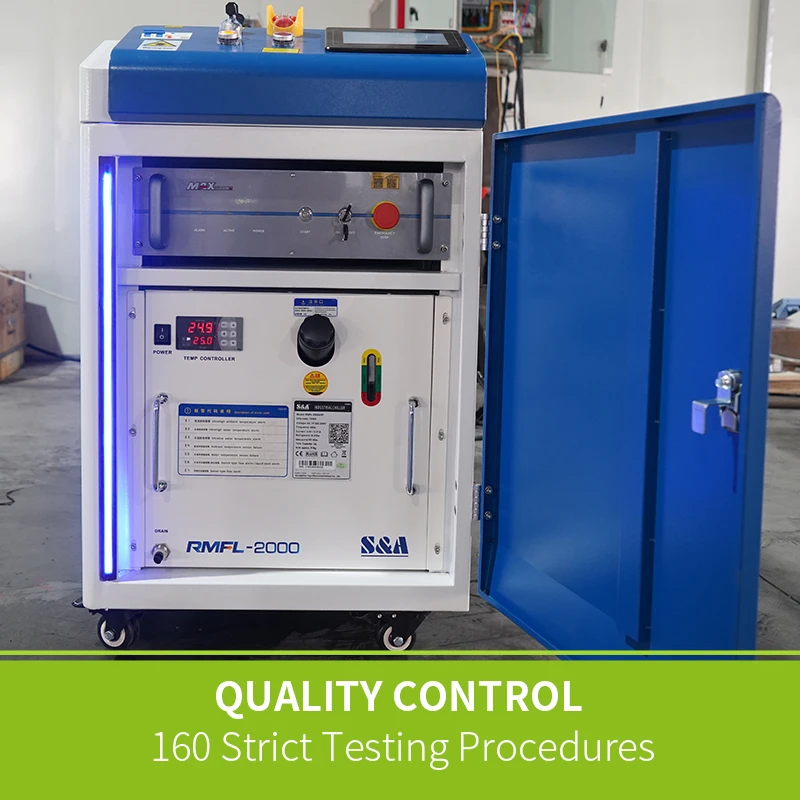 High Performance 2000W Laser Cleaning Machine For Industrial Use Rust Laser Cleaner
