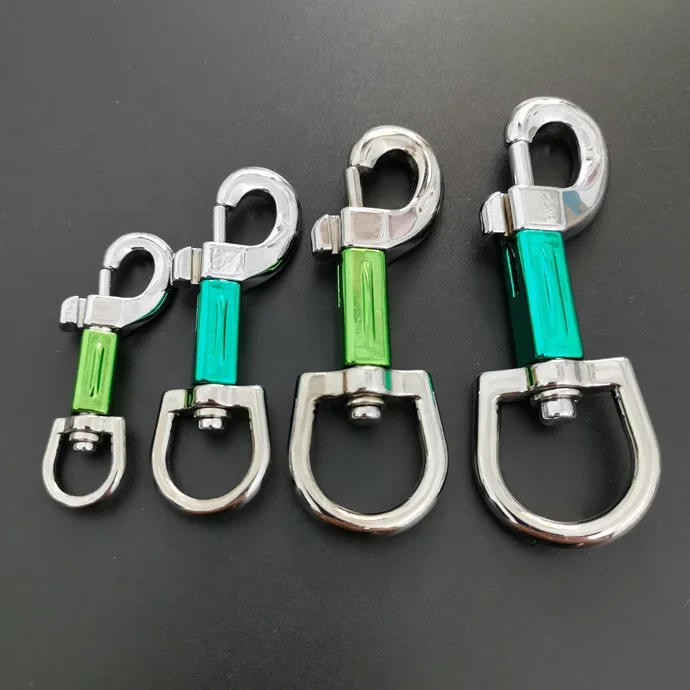 custom personalized dog leash snap hook swivel bolt snap hook for bag