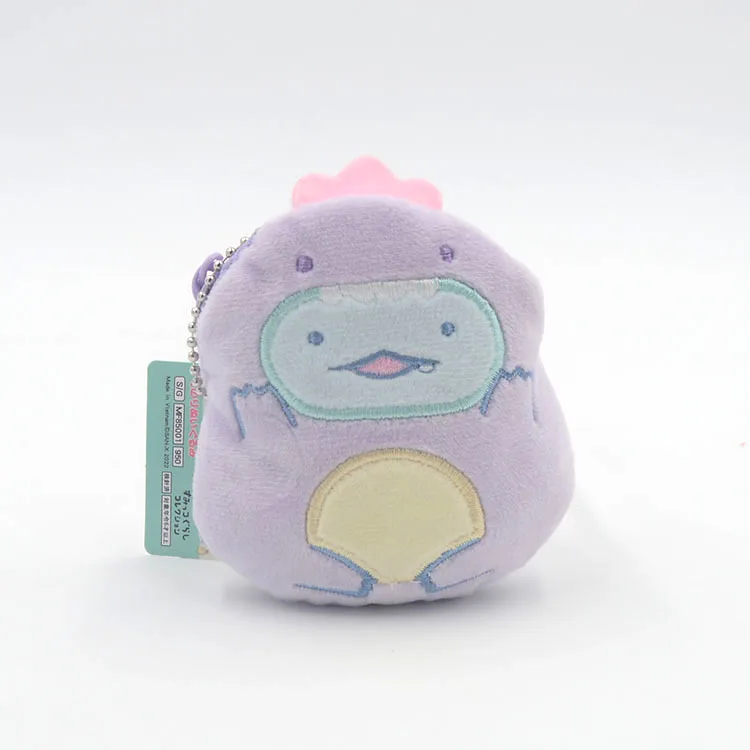 10 см Sumikkogurashi мультфильм аниме брелок кулон бумажник мини плюшевый игрушки животных
