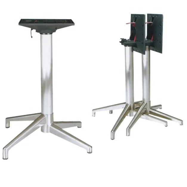 Modern Aluminium Multifunction Strong Load Easy to install Folding Table Stand Legs for Restaurant Dining