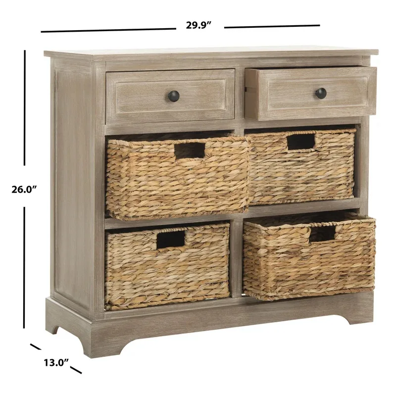 Accent Chinese antique bedroom furniture 4 door living room rustic natural wooden sideboards