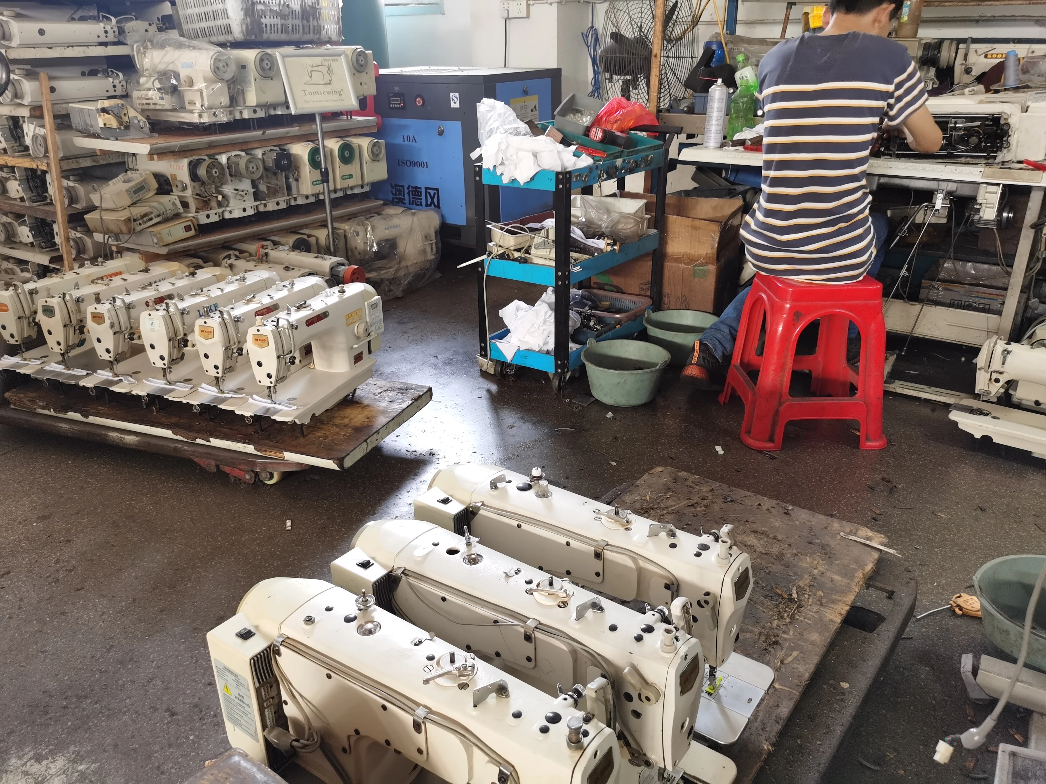 9900D4  Used computer direct drive sewing machine Second hand refurbished maquina de coser automatic