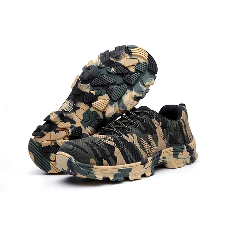 WOODLAND SPORT FLYING WEAVING SAFETY SHOES WITH STEEL TOE  AND MIDSOLE