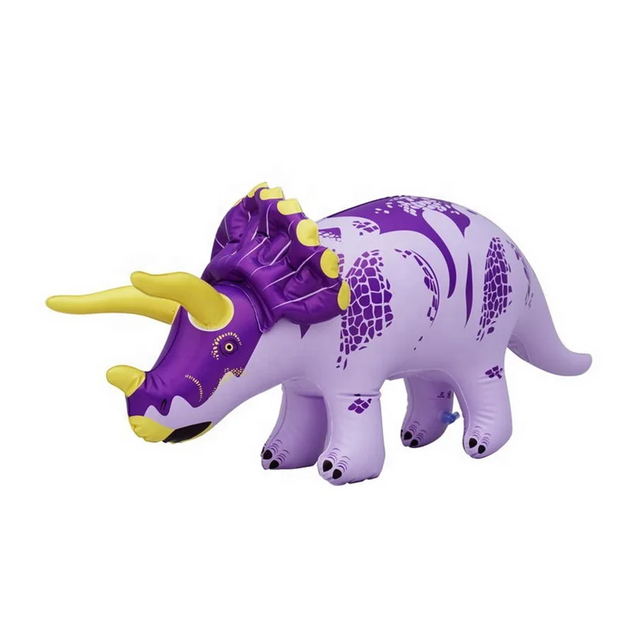 Высококачественные забавные надувные игрушки-животные, персонажи животных, ПВХ игрушки-Динозавры для детей