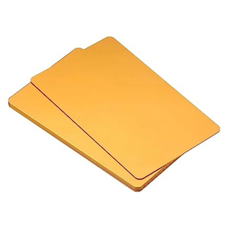 High Quality Visiting Card Metal Business Card Custom Metal Stainless Steel Black Nautical Plated Square Business Cards