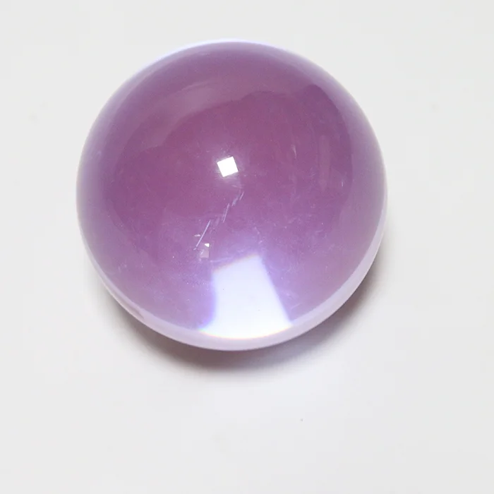 Different Sizes Plastic Ball With Hole Acrylic Solid Ball 38Mm Colorful  Pmma Ball