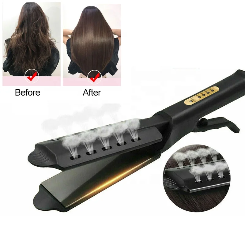 2020 выпрямитель для волос с плоским утюгом, индивидуальный ярлык, низкая цена, профессиональный Керамический выпрямитель для волос, титановый выпрямляющий Утюг