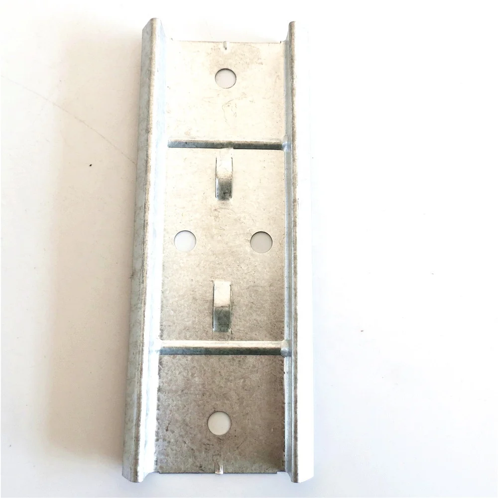 Customize metal cable drag chain fixing bracket with Multiple holes and slots